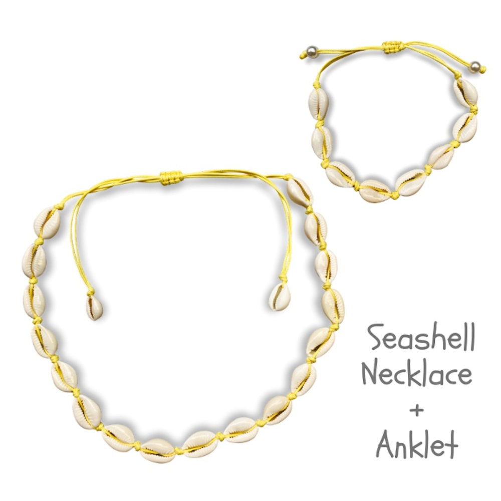 NATIVU Shell Necklace Vsco Stuff Natural Handmade